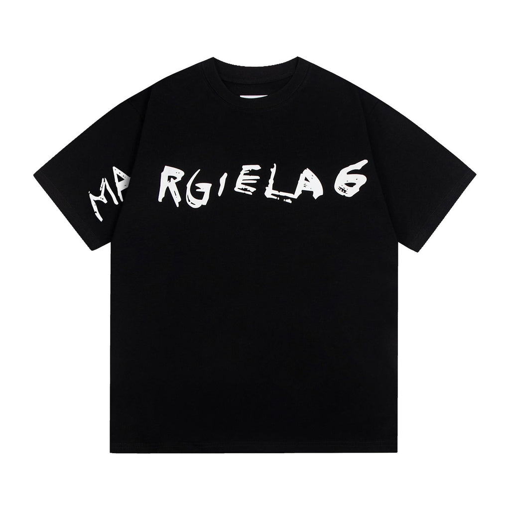 Maison Margiela T-shirt Crew Neck, Loose Short Sleeve T-shirt