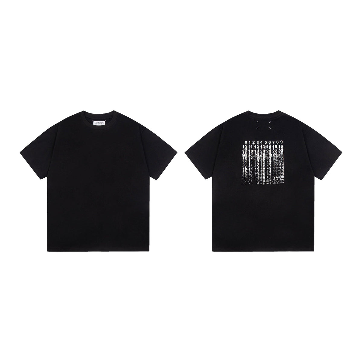 Maison Margiela T-shirt Crew Neck Loose Short Sleeve T-shirt