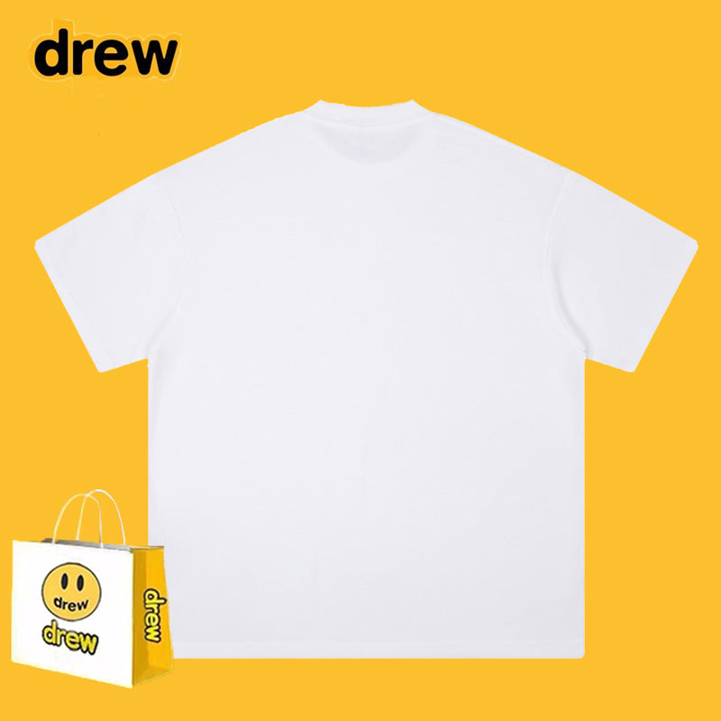 Drew T-shirts Mushroom Cola Print Loose
