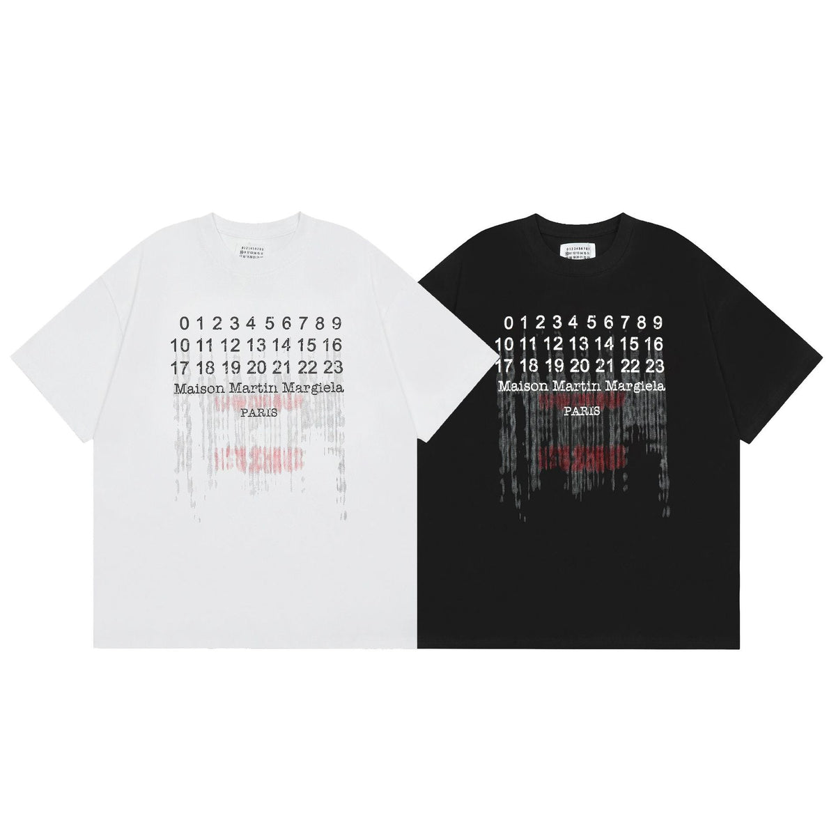 Maison Margiela T-shirt Crew Neck Loose Short Sleeve T-shirt